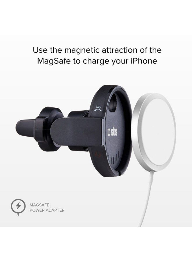 اس بي اس إس بي إس حامل سيارة Air-Vent متوافق مع شاحن Magsafe - Image 3